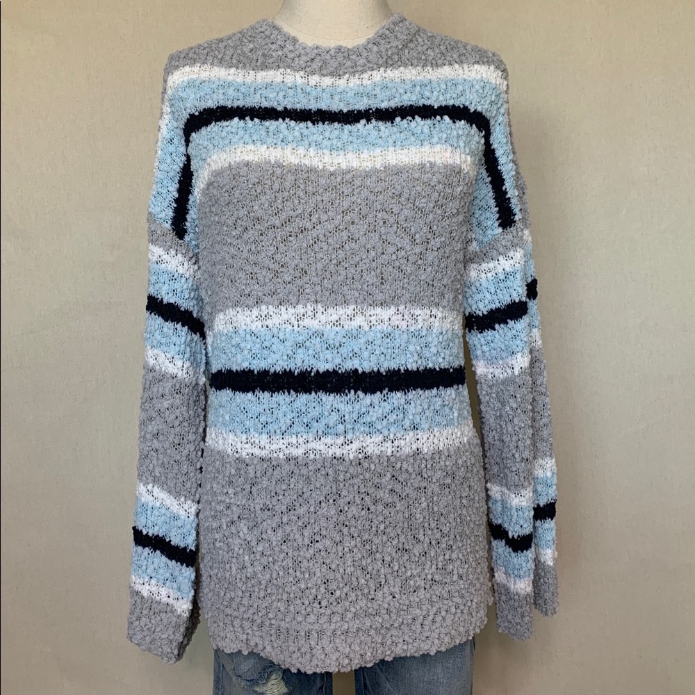 Striped Pullover Sweater